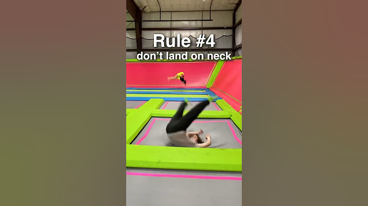 I Broke Every Rule at a Trampoline Park