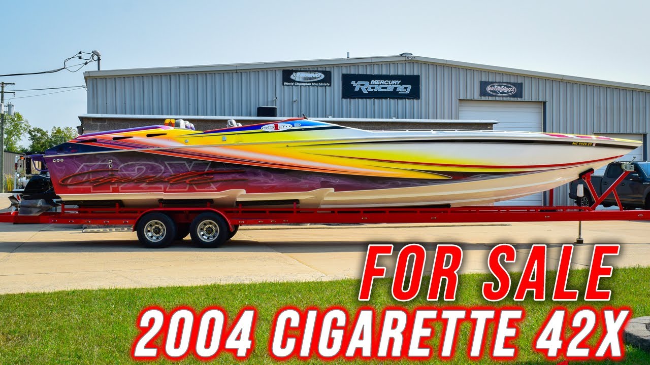 cigarette 42x ACM: (SOLD) 2004 Cigarette 42X