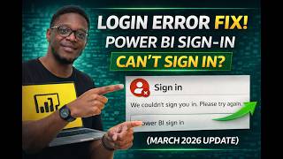 Power BI Sign-In Issue FIXED (March 2026 Update) – Works 100%!