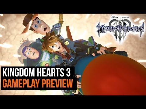 Kingdom Hearts 3 Gameplay Preview