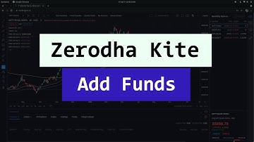 How to Add Funds to Zerodha Kite Web Trading Account