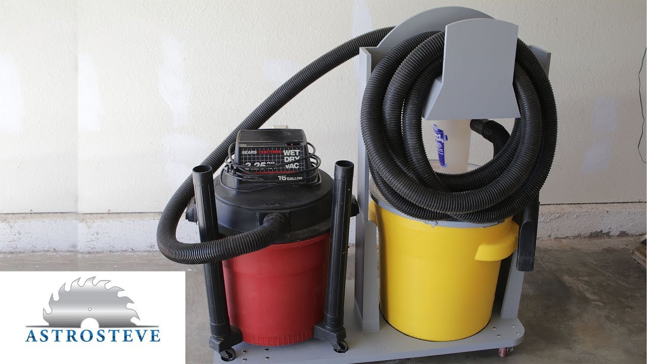 How to make a Shop Vac Cart YouTube