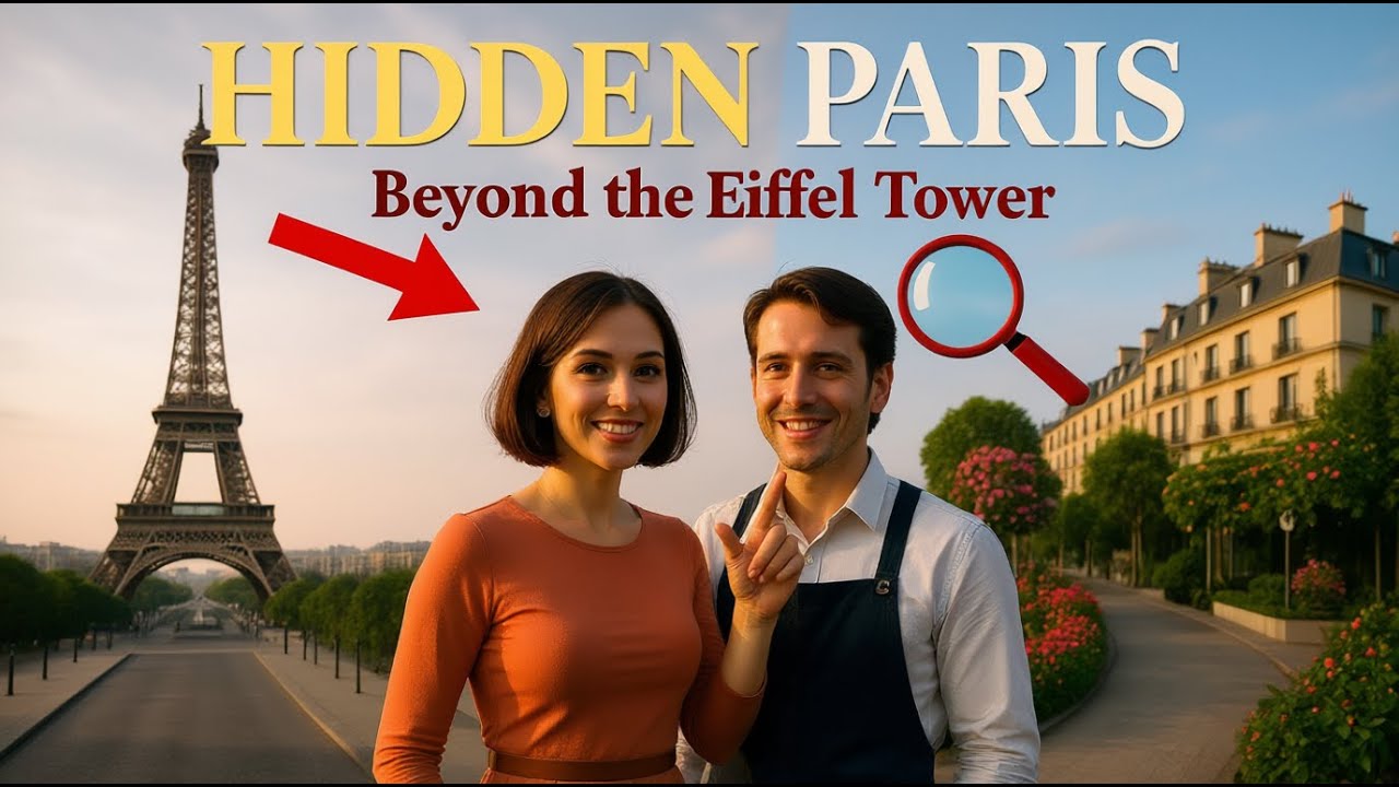 Hidden Gems of Paris 🇫🇷 | Secret Spots Beyond the Eiffel Tower & Louvre (Travel Guide)