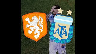 الأرجنتين 🆚 هولندا 🇦🇷🇳🇱 معركة دور الـ8 🔥 من سيتأهل 🤔!؟