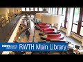 Library tour at rwth main library 