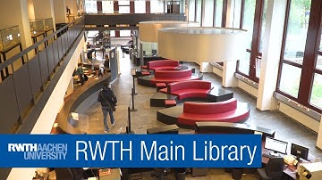 Library Tour at RWTH main Library 📚