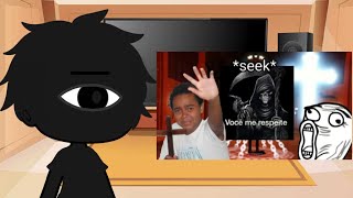 Doors reagindo @GAMERCJOFICIAL jogando: ( Roblox Doors da zueira )