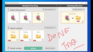 Canon DR-C240 scanner & Capture On Touch software review English  #DR-C240, #CANON how to scan