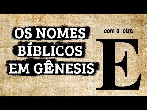 Nomes Bíblicos Livro de Gênesis - Com a Letra L 