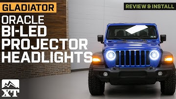 Jeep Gladiator JT Oracle Oculus Bi-LED Projector Headlights with Heated Lens Review & Install