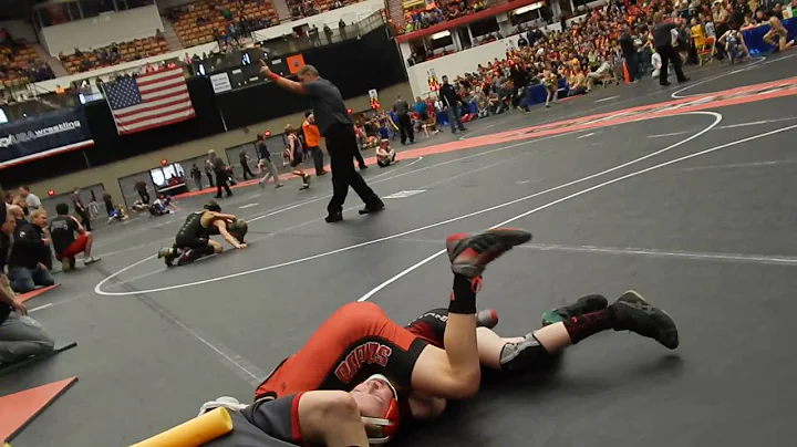 Kevin Retzlaff vs. Ben Weidman 2016 WI State Wrest...