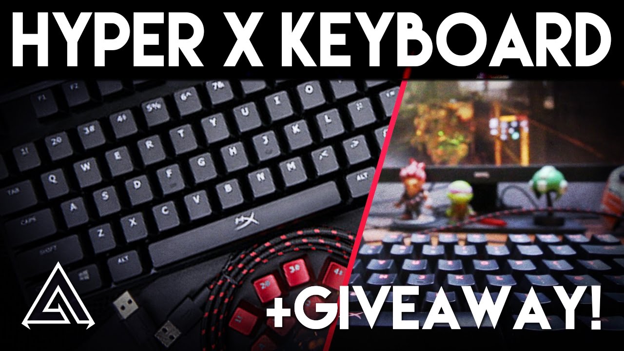 HyperX Alloy FPS Gaming Keyboard Unboxing & GIVEAWAY!