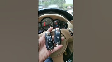 For porsche car Add push to start stop system remote start system and comfort access.