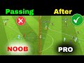 How to passing like pro  use this strategy  tutorial skills  efootball 2024 mobile