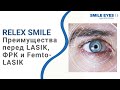 SMILE (СМАЙЛ) 👀 - преимущества перед операциями коррекции зрения LASIK, ФРК и Femto-LASIK.