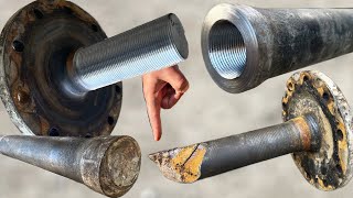 A Mechanic's New Method of Fixing a Broken Axle With Threads // Must Watch Give Your Opinion by Pk Discovering Technology 15,265 views 2 months ago 16 minutes