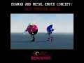 EGGMAN &amp; METAL SONIC JOJOS DANCE EMOTE CONCEPT - [OUTCOME MEMORIES] #shorts