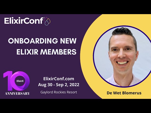 Onboarding New Elixir Members