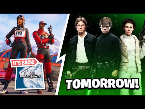 Everything Coming in Tomorrow's Update - STAR WARS, Frosty Flights, and more! (Fortnite v22.30)