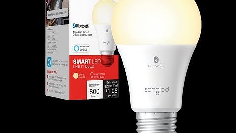 Sengled Smart Bulb Alexa Light Bulb Bluetooth Mesh Smart Light Bulbs That Work with Alexa