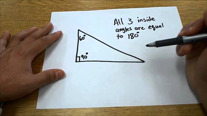 How To Find The Missing Angle Of A Triangle-Step By Step Math Tutorial