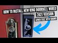 How To Install Ring Doorbell Wired (New 2021 Lower Cost Version)