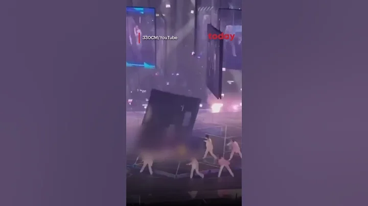 Giant screen falls on boy band Mirror dancers at Hong Kong concert - DayDayNews