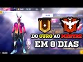 DO OURO AO MESTRE EM 8 DIAS NA HACKEADA SEASON 13 - FREE FIRE HIGHLIGHTS