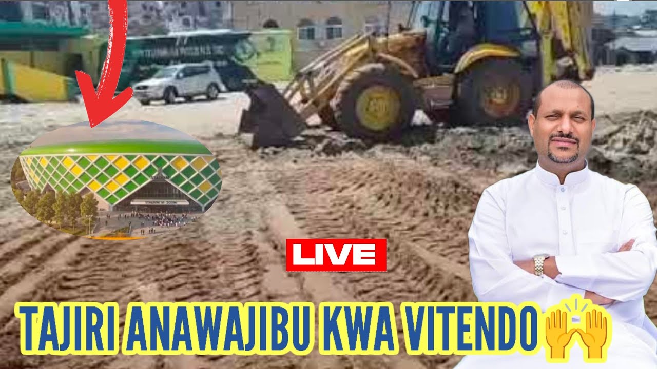 #live UJENZI UWANJA WA YANGA UMEANZA RASMI LEO HII! GSM ANATUMIZA KWA VITENDO DADEKI🙌..