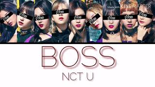 YOUR GIRL GROUP [9 MEMBERS VER.]-BOSS (ORIGINAL NCT U)