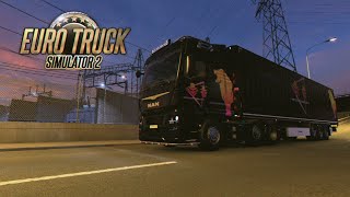 Euro Truck Simulator 2 - MAN TGX E6 - Heilbronn to Bern - Max2712 D2676 Sound