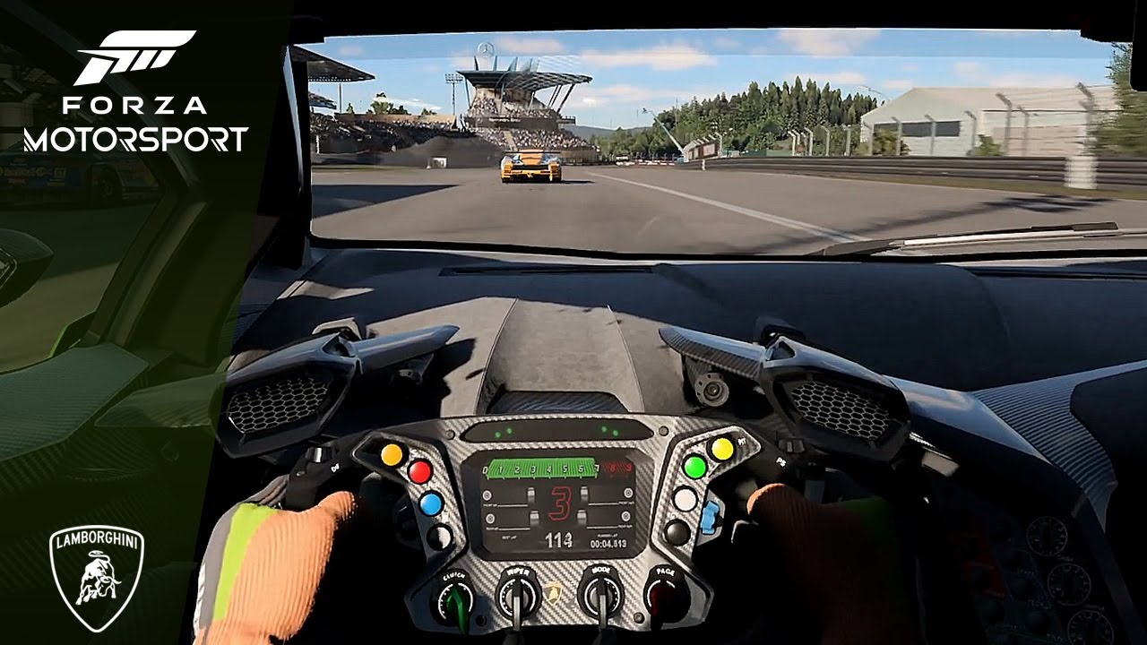 Forza Motorsport - Lamborghini Essenza SCV12 2020 | Cockpit View ...