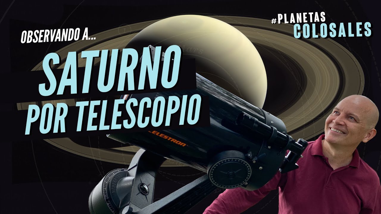 ¿Cómo observar a SATURNO por telescopio? [ 