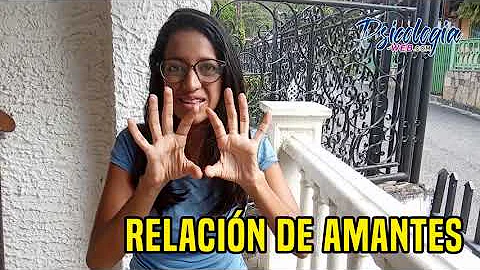 ¿Qué es una relación de amantes?