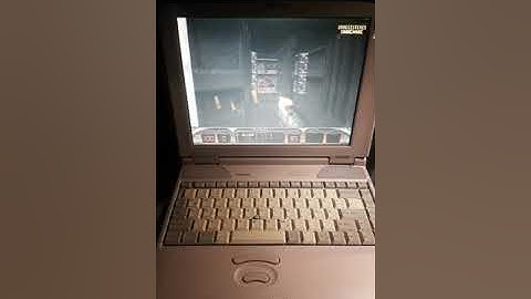 Duke Nukem 3D on Laptop of 1997