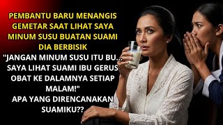 'JANGAN MINUM SUSU ITU BU.. SAYA LIHAT SUAMI ANDA GERUS OBAT KE DALAMNYA SETIAP MALAM!' ADA APA INI