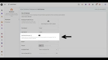 How to Add an Employee using eatOS Dashboard