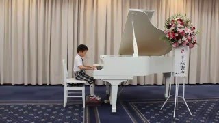 SCOTT JOPLIN / The Entertainer / 20140510 / KANAOKA 7 years old