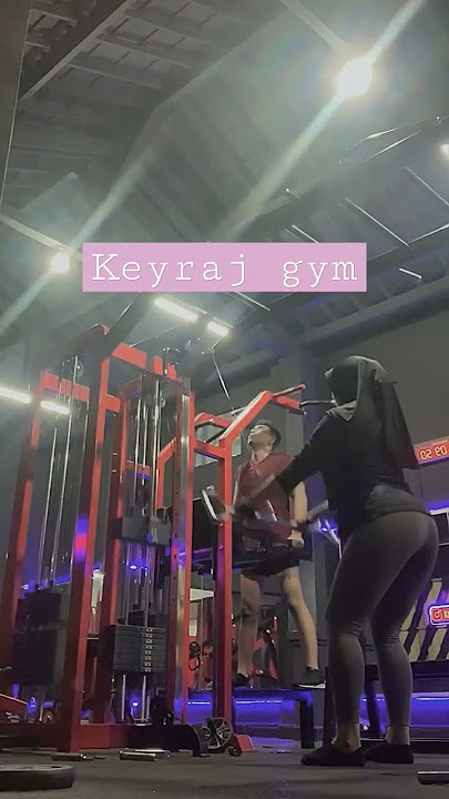 keyraj lagi gym #tiktok #tongue #jilbab