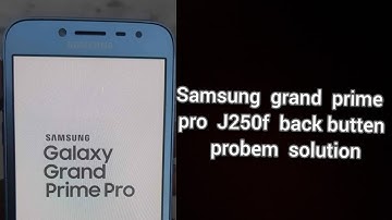 Samsung J250f back butten not working