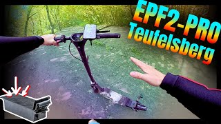EPF2-Pro 🛴 vs. Teufelsberg ⛰️ – schafft der Scooter den Anstieg? #epowerfun #escooter #test