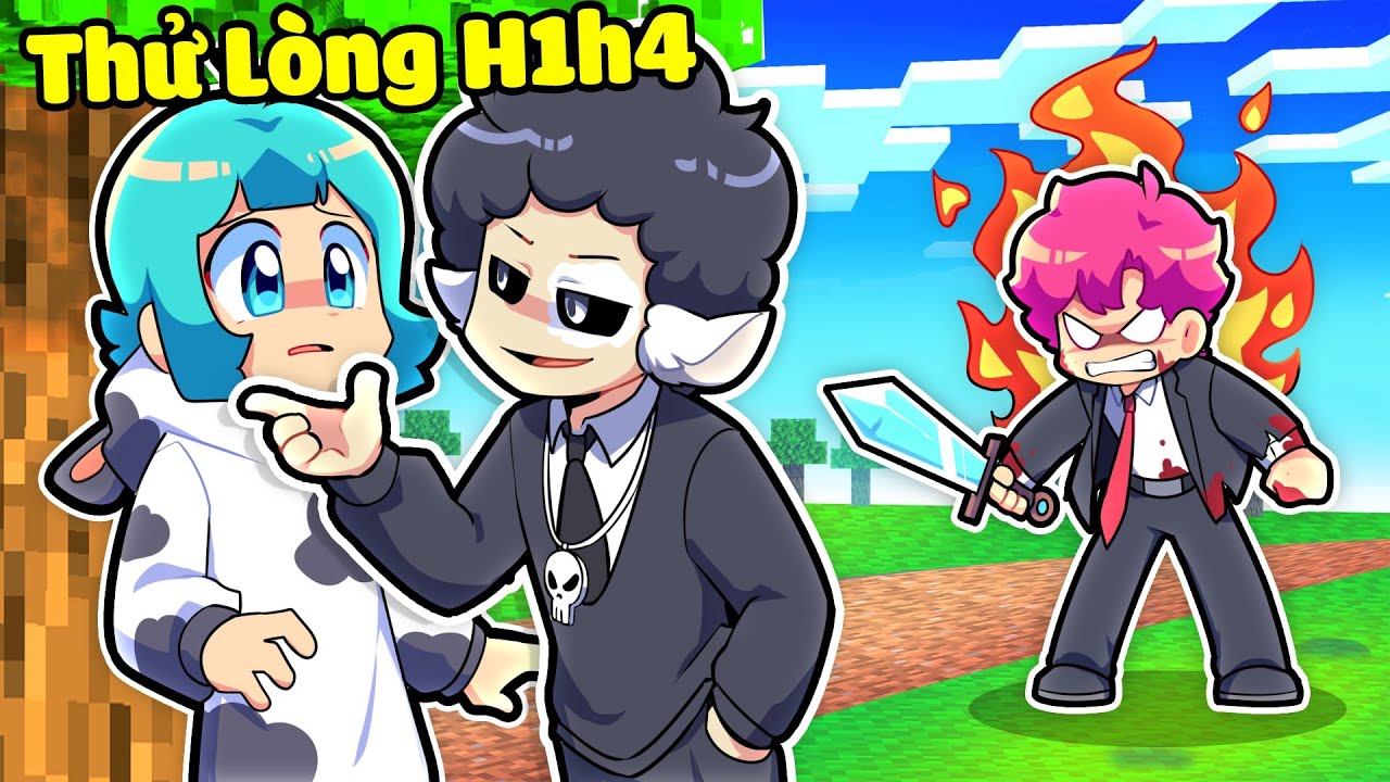 YUMMIE THỬ LÒNG HIHA AUT BẰNG CÁCH GIẢ BỊ HIHA BABACHOPS BẮT TRONG MINECRAFT*YUMMIE THỬ LÒNG 🤣😍