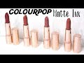 Biyw review chapter 82 colourpop matte lux lipstick swatch  review