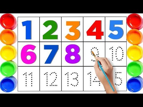 Learn & Write 1 to 10 Numbers ️ | Spelling + Writing Practice for Kids ...