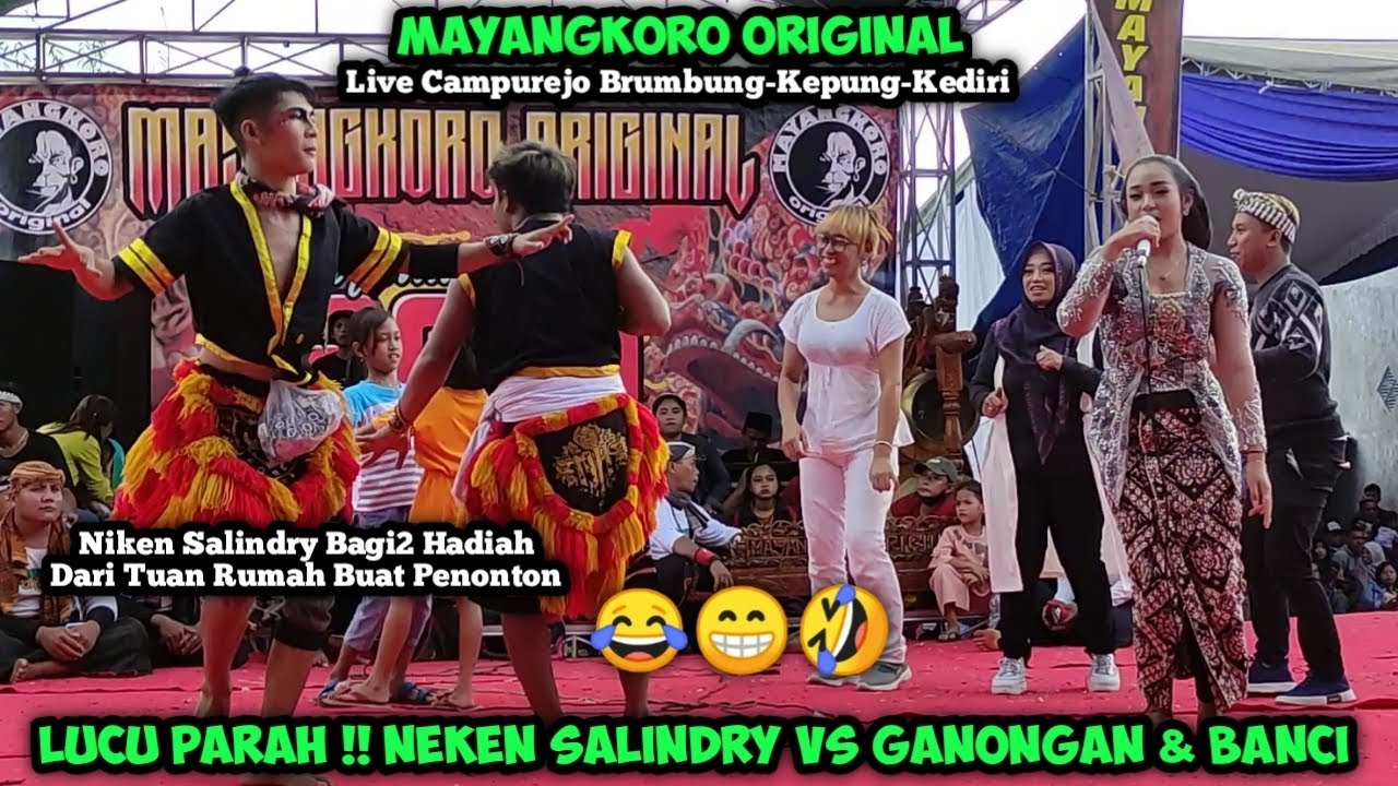 Niken Salindry Vs Banci & Ganongan Lucu Poll❗Jaranan MAYANGKORO ORIGINAL Live Brumbung Kepung Kediri