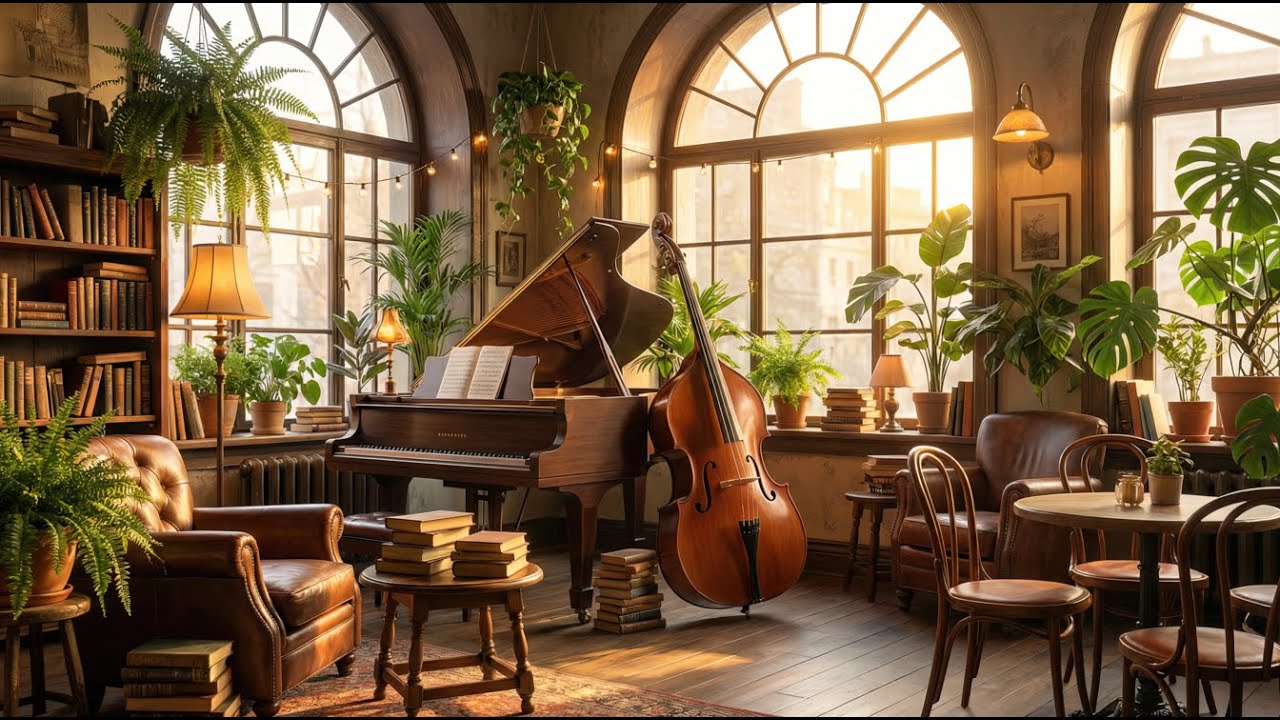 Cello & Piano Sunlit Cafe Music | Cozy Classical Instrumental for Focus, Work, Study, Relax