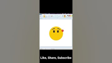 #how  #to  #draw  #emoji  In #mspaint ||Brother Princess Computer Center