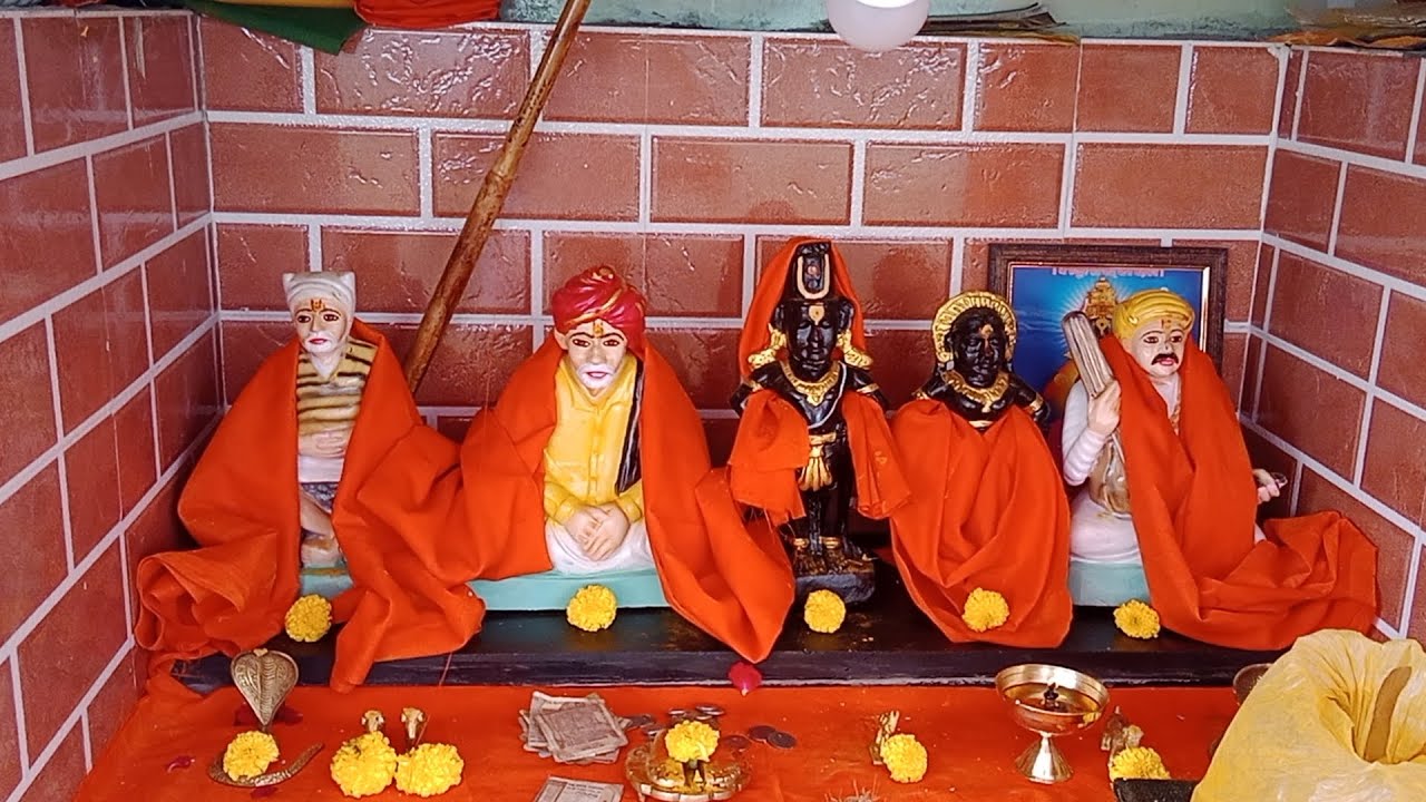 श्री सदगुरु संत बाळूमामा यांचे मूर्ती प्राणप्रतिष्ठान अंथुर्णे Part 1