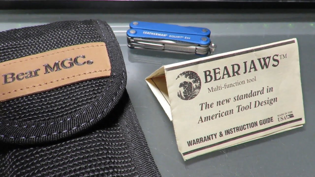 BEAR & SON Electrician's Bear Jaws BC155EL YouTube