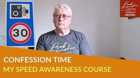 My Online Speed Awareness Course